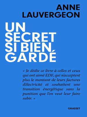 cover image of Un secret si bien gardé